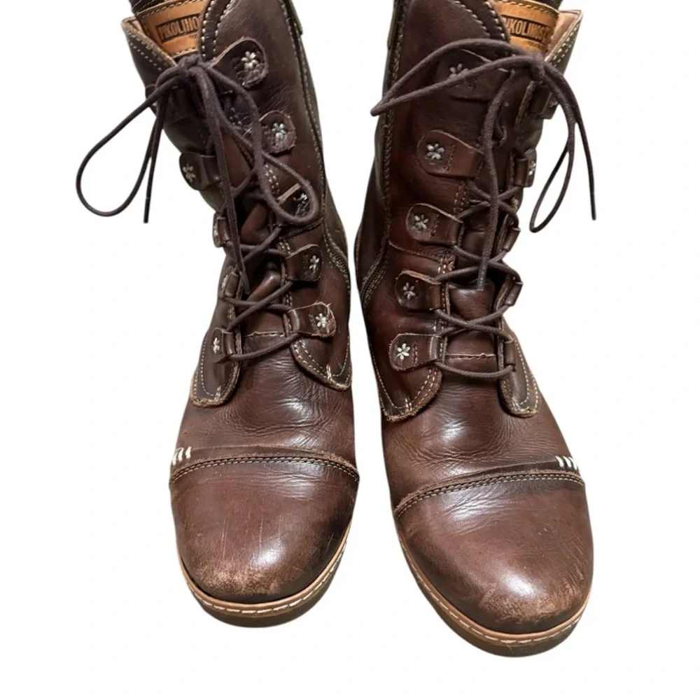 Pikolinos Wedge Ankle Boots - Picture 3 of 9